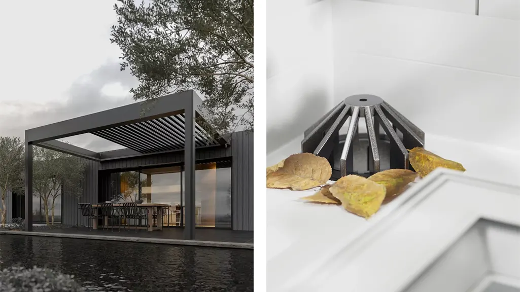 Yaprak Tutuculu Drenaj Sistemi