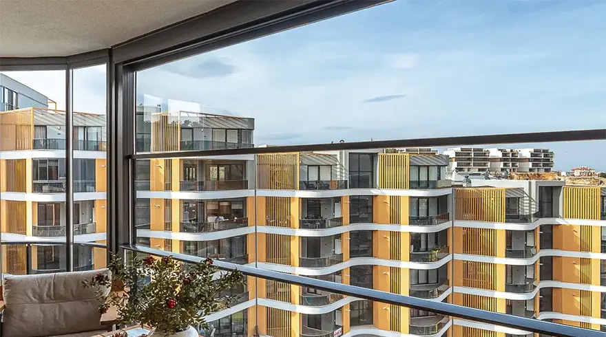 Albert Genau Temizlenebilir Giyotin Cam Sistem Tambalkon