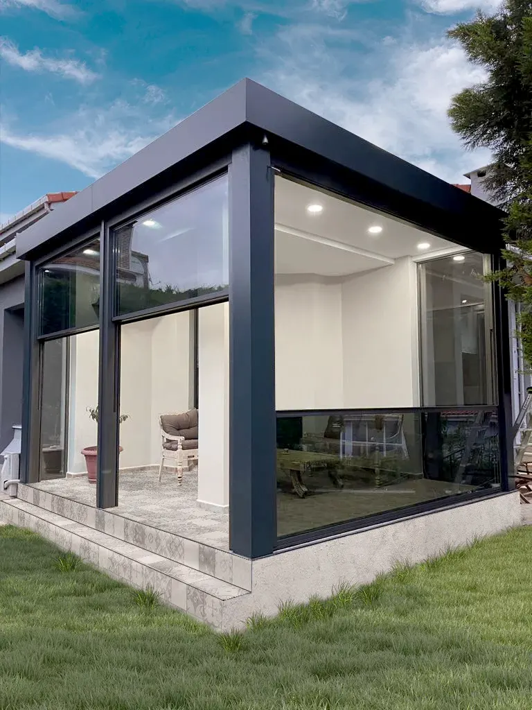 Albert Genau Üstte Toplanır Giyotin Cam Sistemi Vertiflex Up