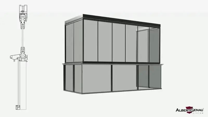 Albert Genau Isıcamlı Entegre Küpeşte Sistemi BalumaxEntegre