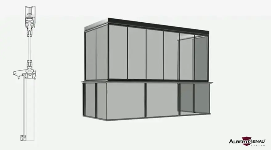 Albert Genau Isıcamlı Entegre Küpeşte Sistemi BalumaxEntegre