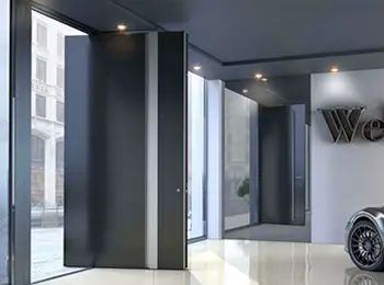 Alumil SUPREME SD115 Yalıtımlı Pivot Giriş Kapıları